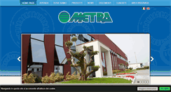 Desktop Screenshot of metraspa.com